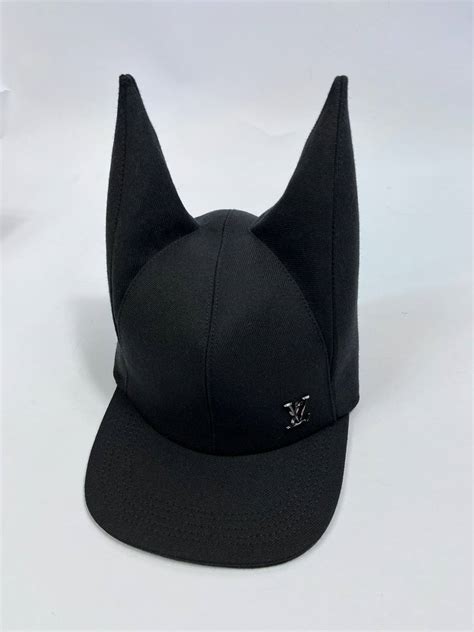 louis vuitton batman hat|louis vuitton winter hat.